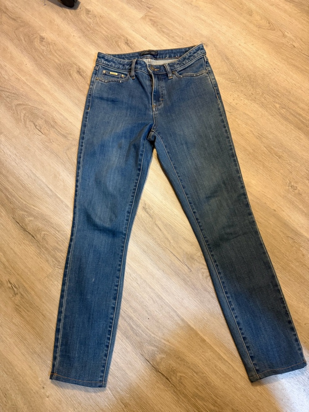 PrAna Dark Wash Skinny Jeans Size 4 / 27